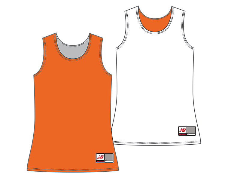 Women's Camp Pinnie, Orange with White image number 0