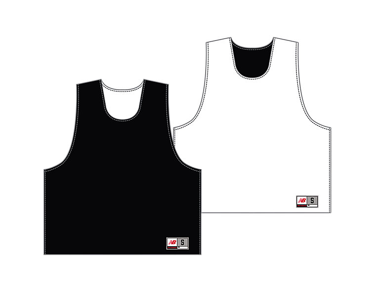 Youth Camp Pinnie Tier 1, Black with White image number 0