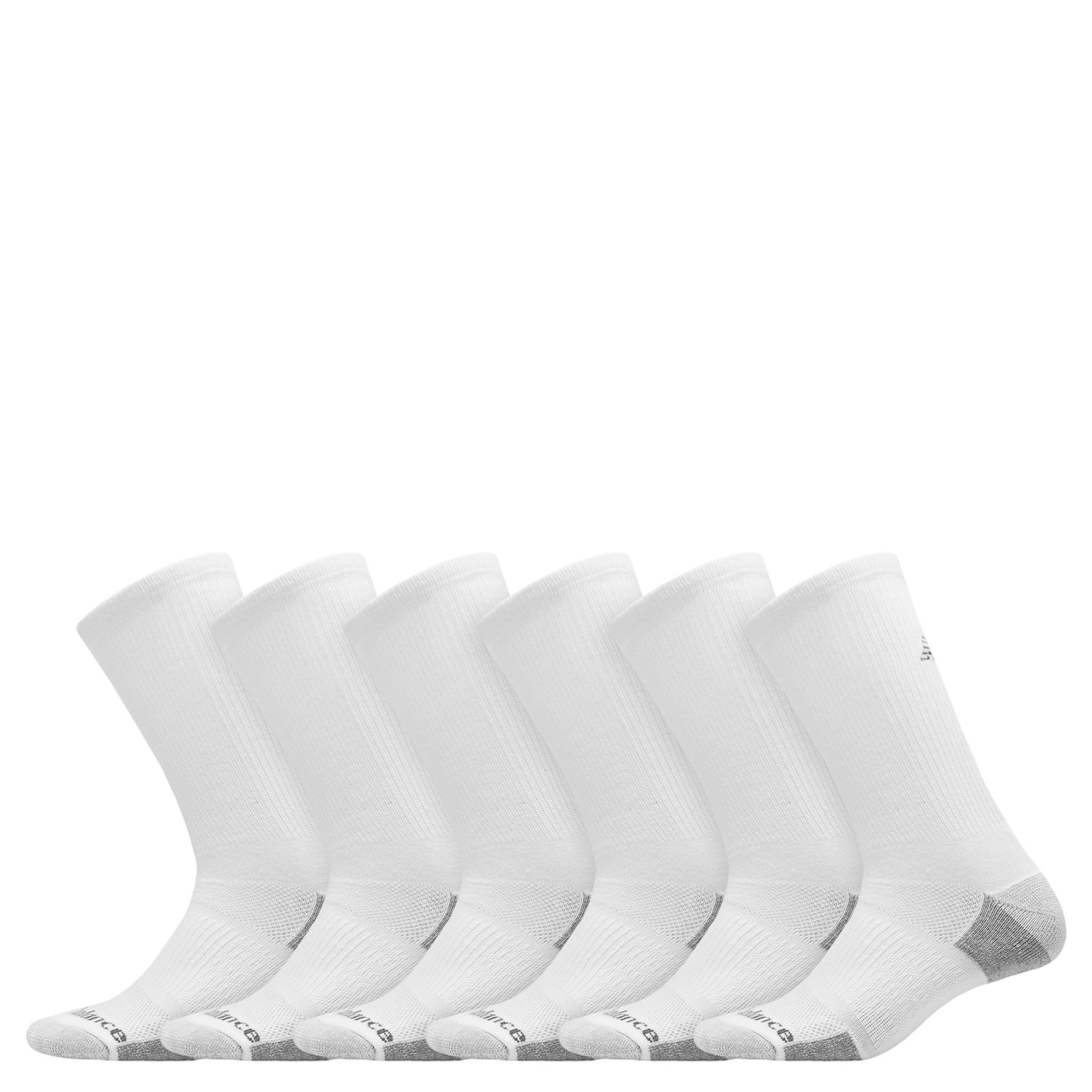 New Balance Crew 6-Pack, White image number 0