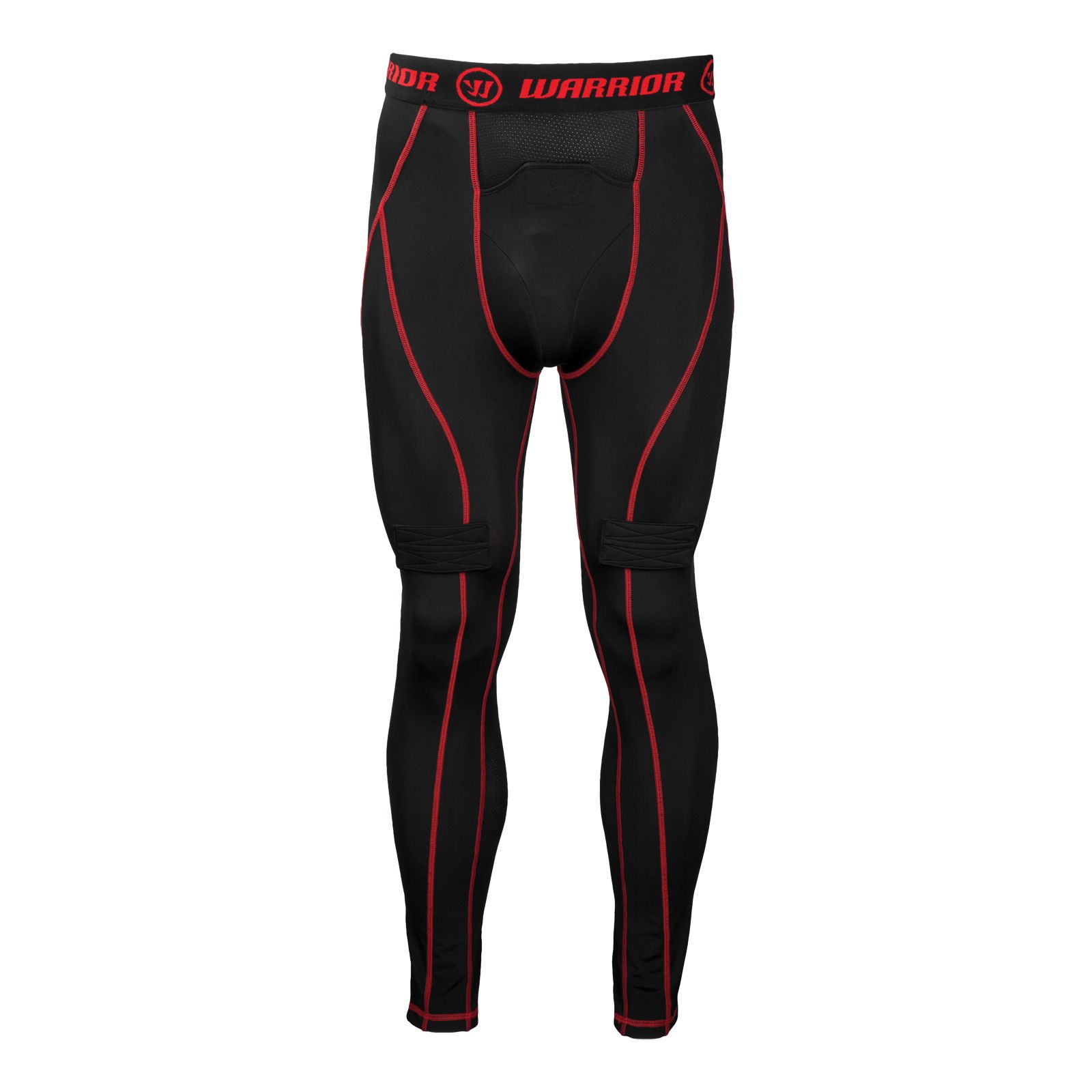 Nutt Hutt Compression Pant - YTH, Black with Red image number 0