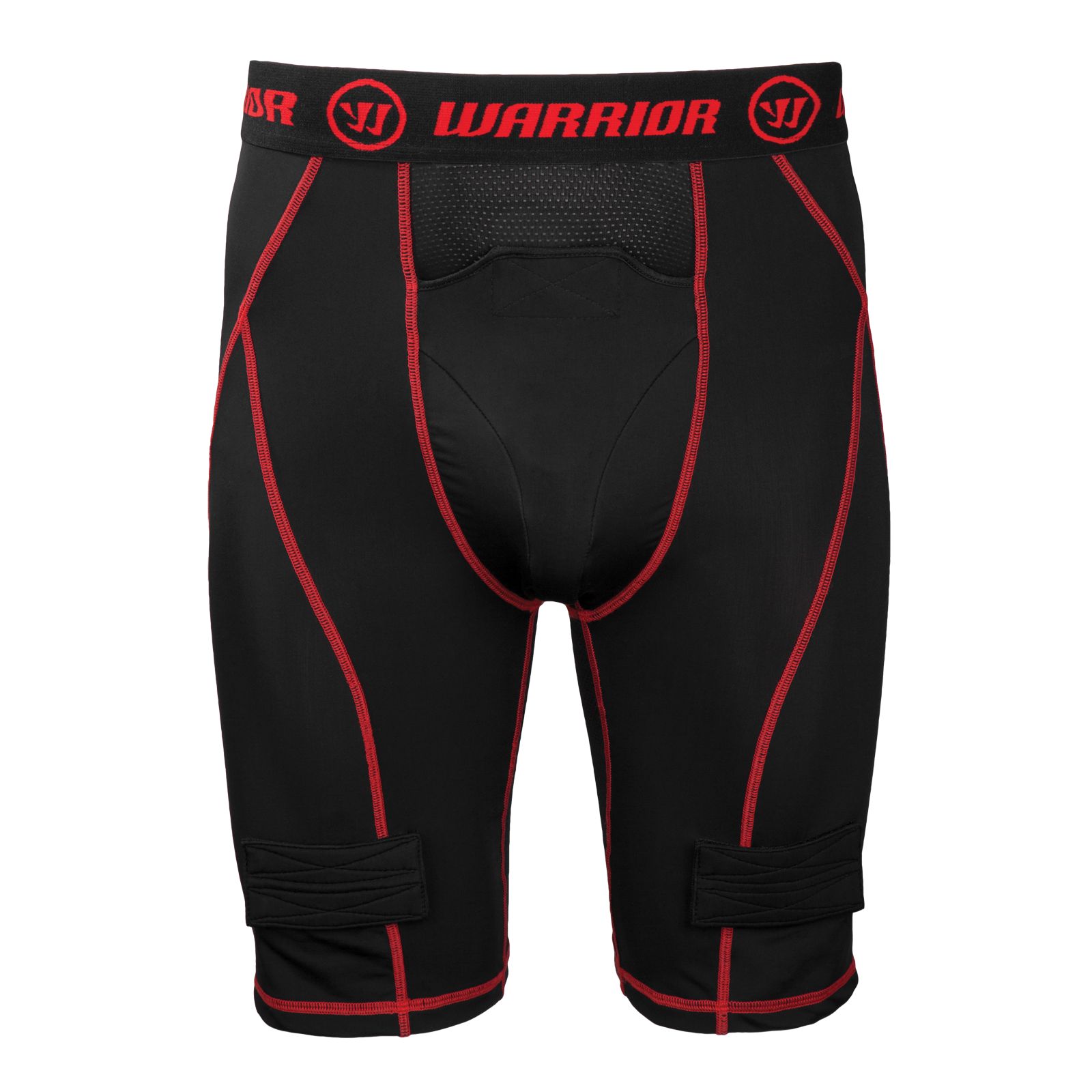 Nutt Hutt Compression Short - YTH, Black with Red image number 0
