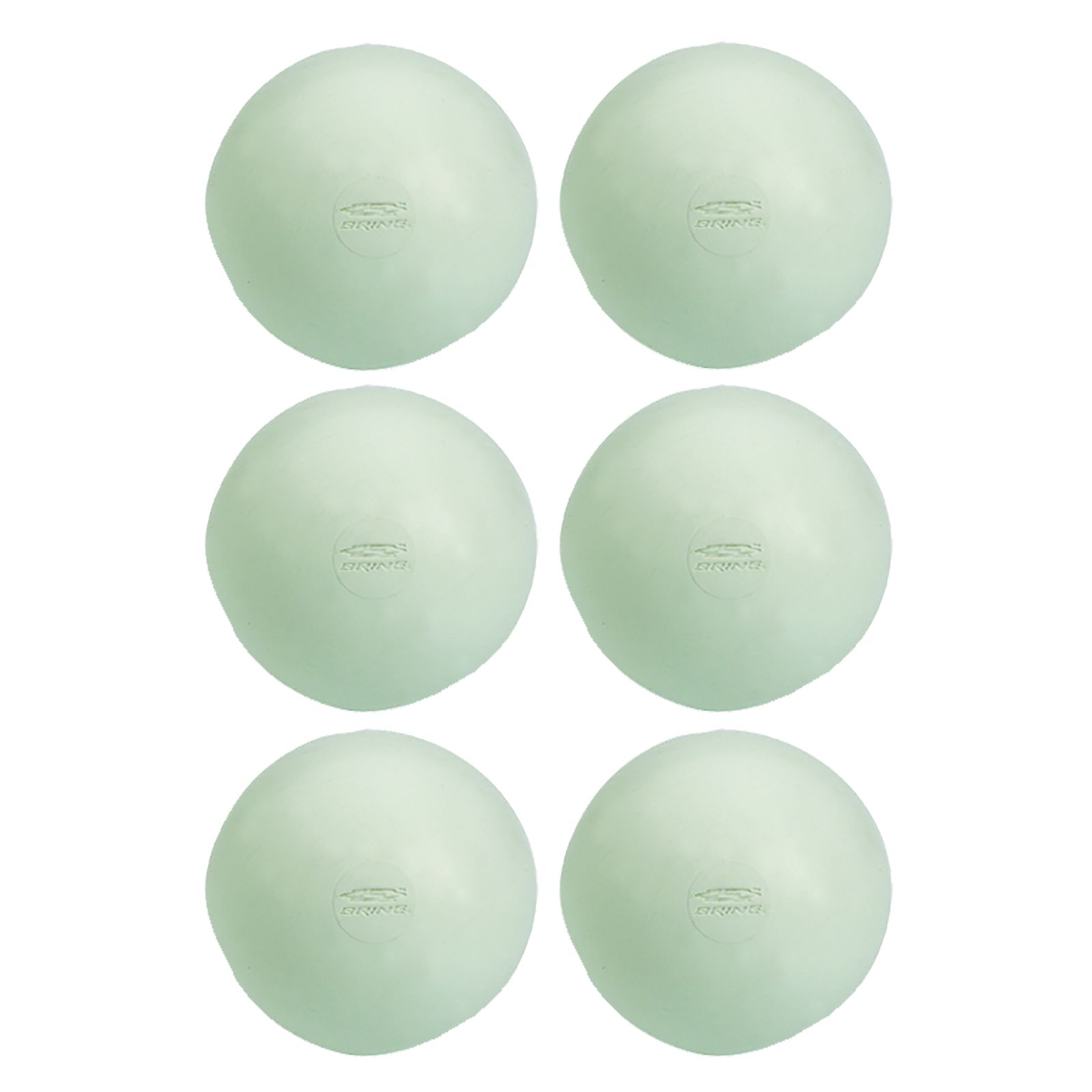 Lax Ball 6-Pack, White