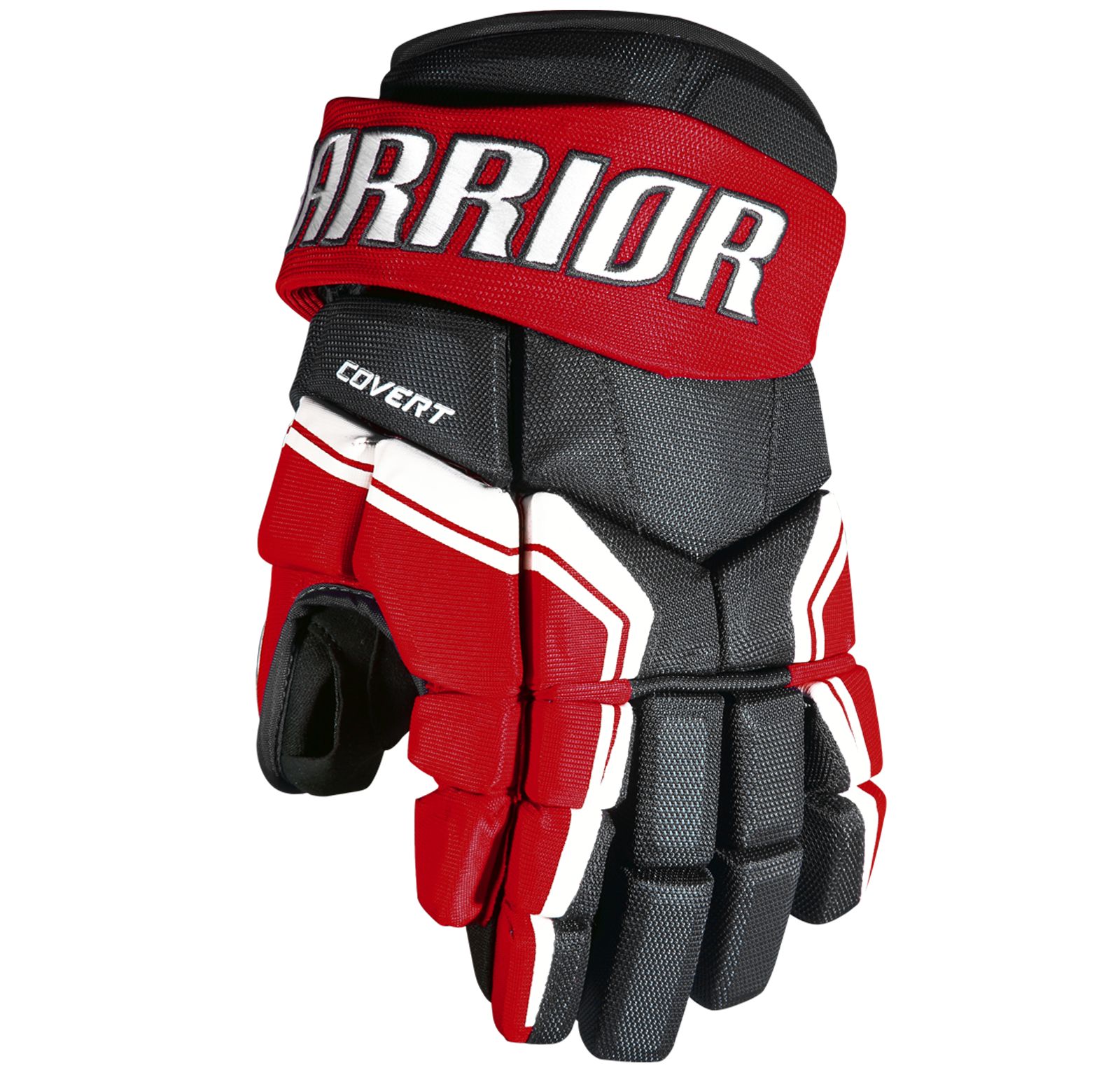 QRE3 JR Glove, Black with Red & White image number 0