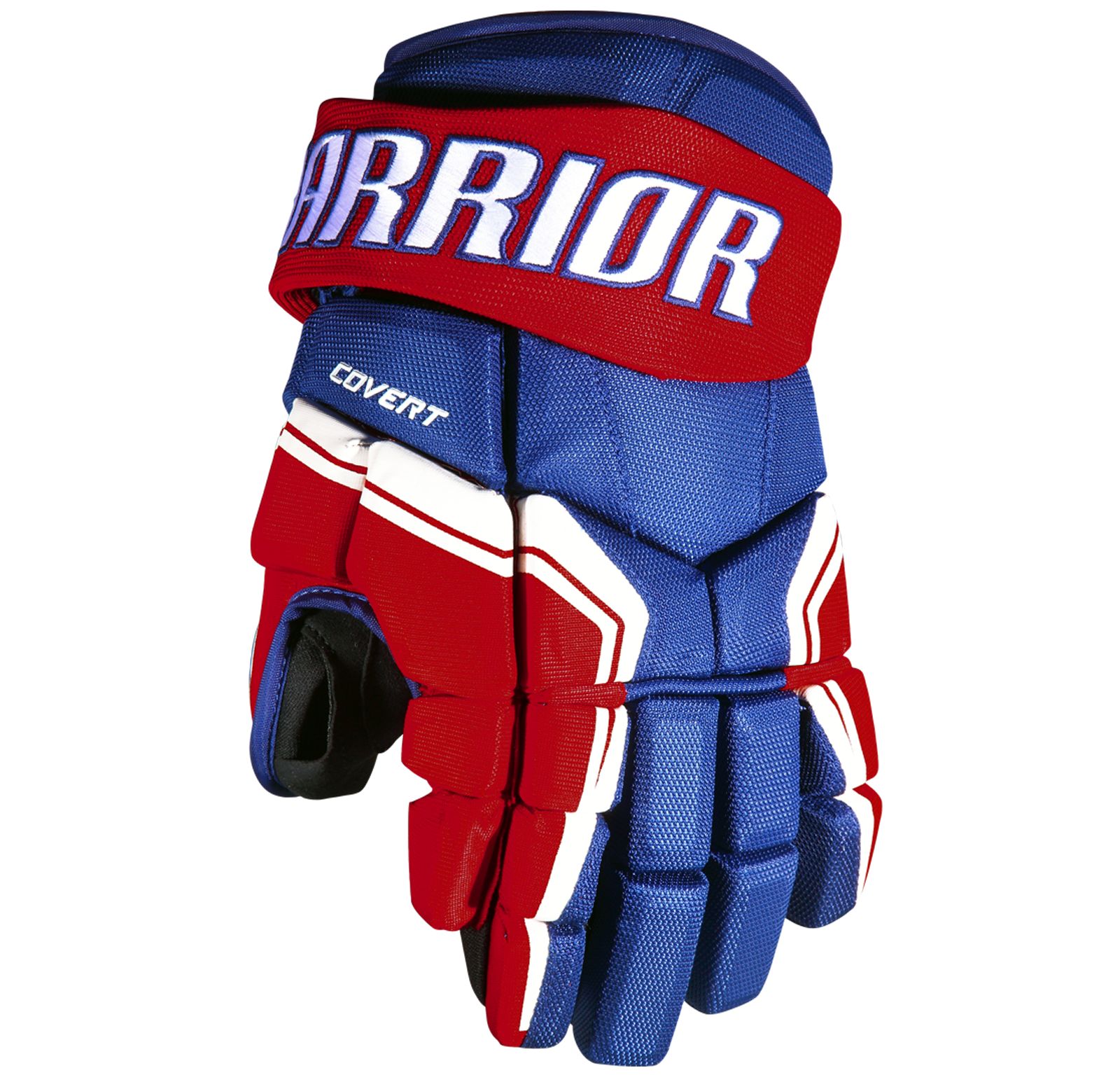QRE3 JR Glove, Royal Blue with Red & White image number 0