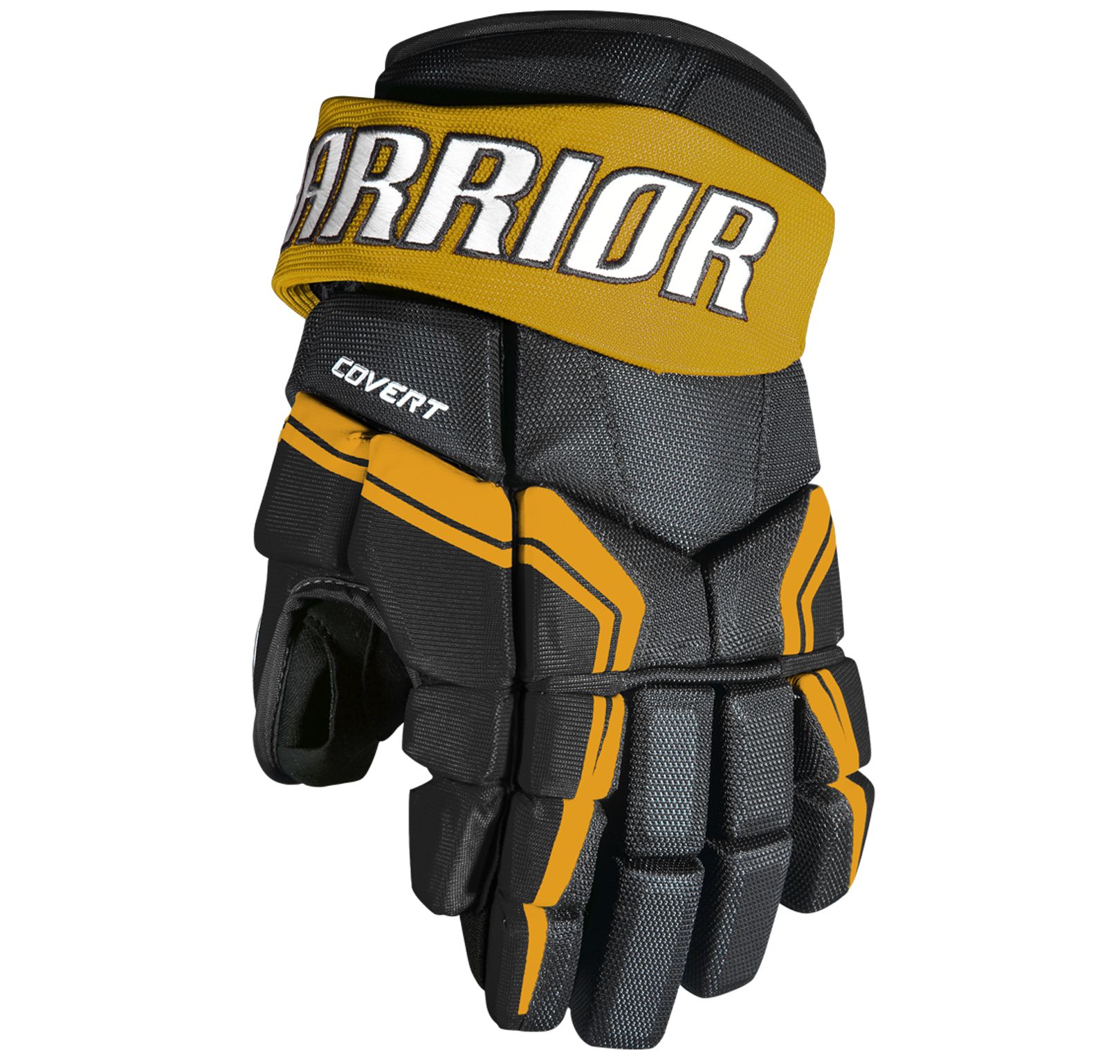 QRE3 SR Glove, Black with Sports Gold image number 0