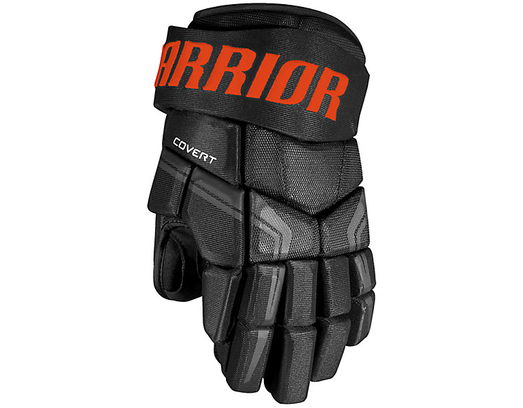 QRE4 JR Glove, Black with Orange image number 0
