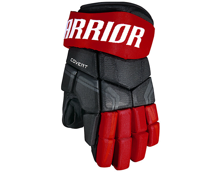 QRE4 JR Glove, Black with Red image number 0