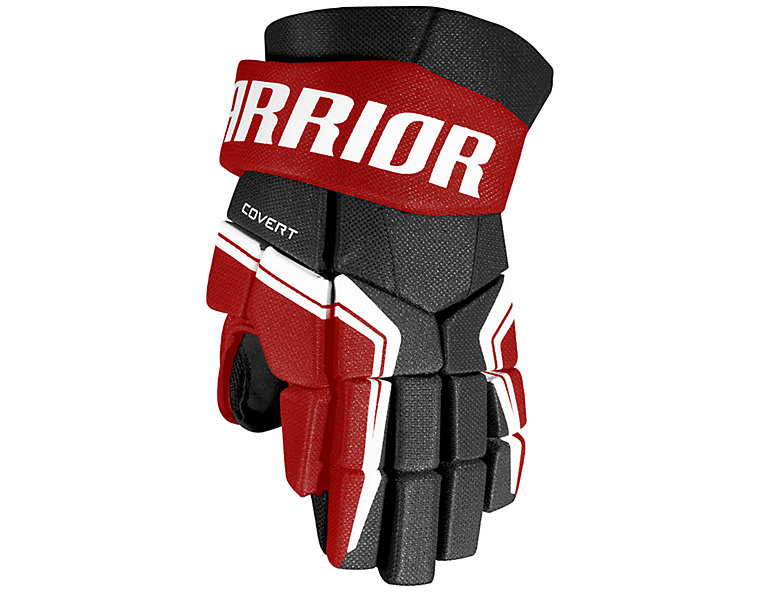 QRE5 SR Glove, Black with Red & White image number 0