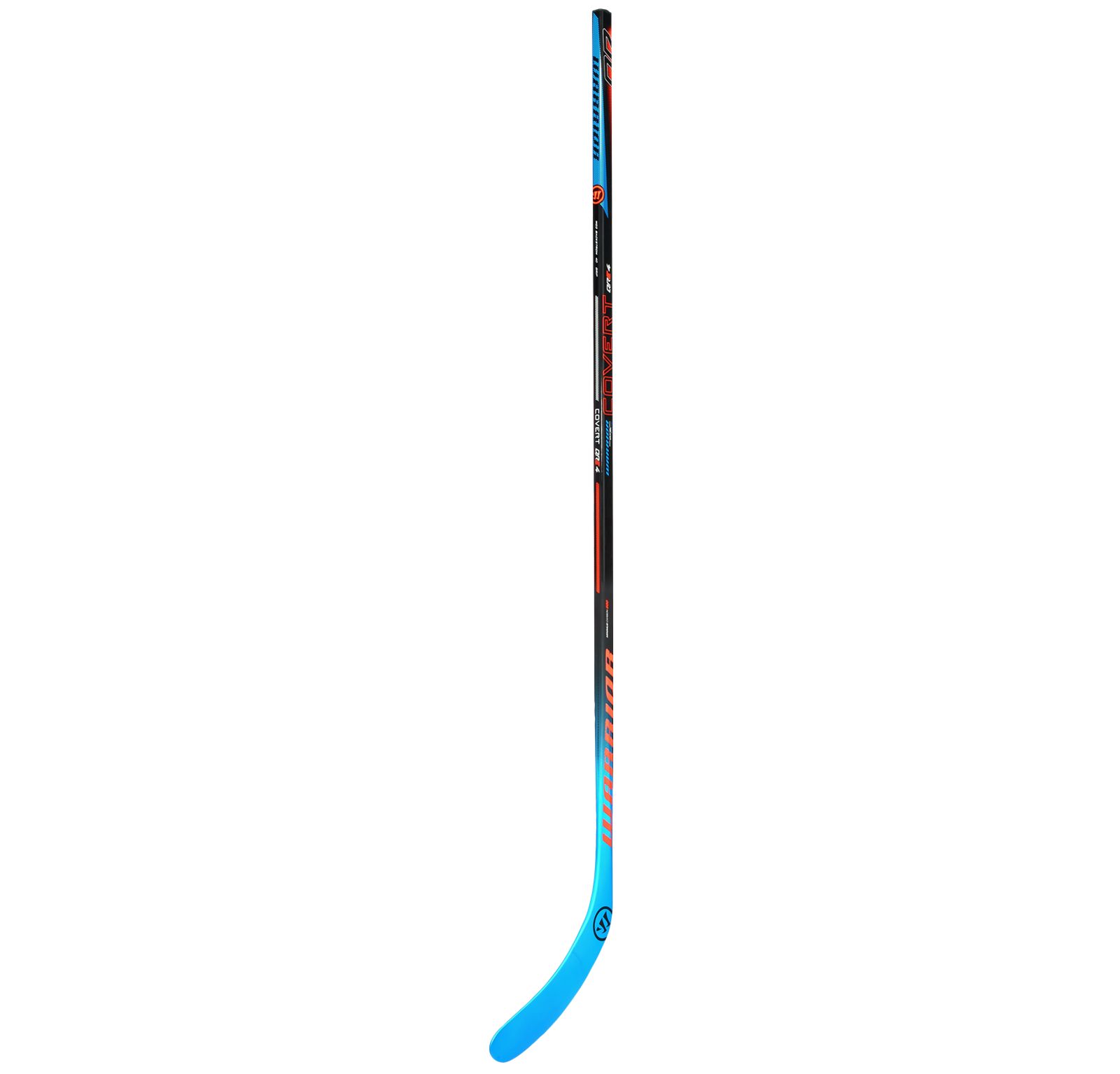 Covert QRE4 JR Grip, Black with Carolina Blue & Orange image number 2