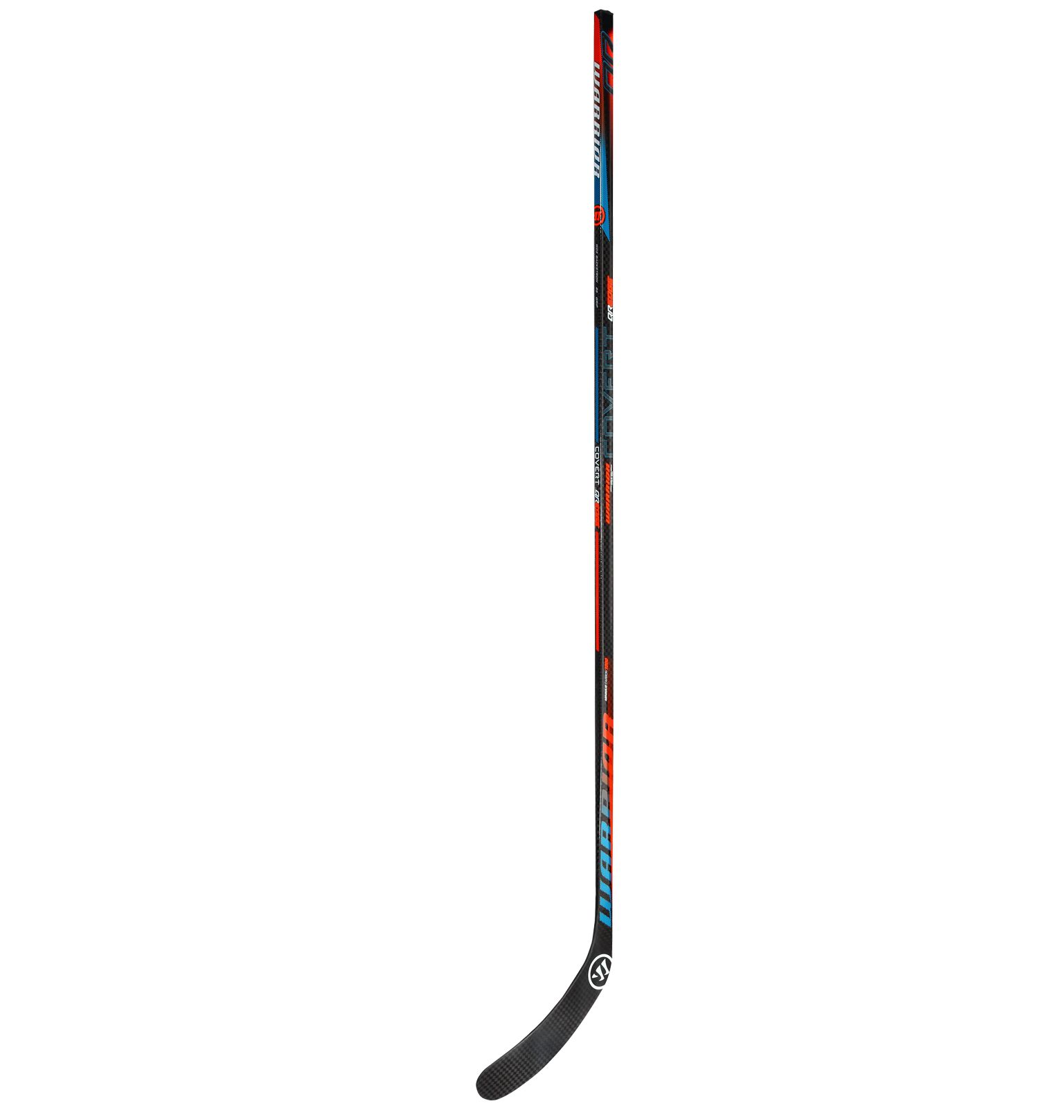 Covert QRE SR Grip, Black with Carolina Blue & Orange image number 2