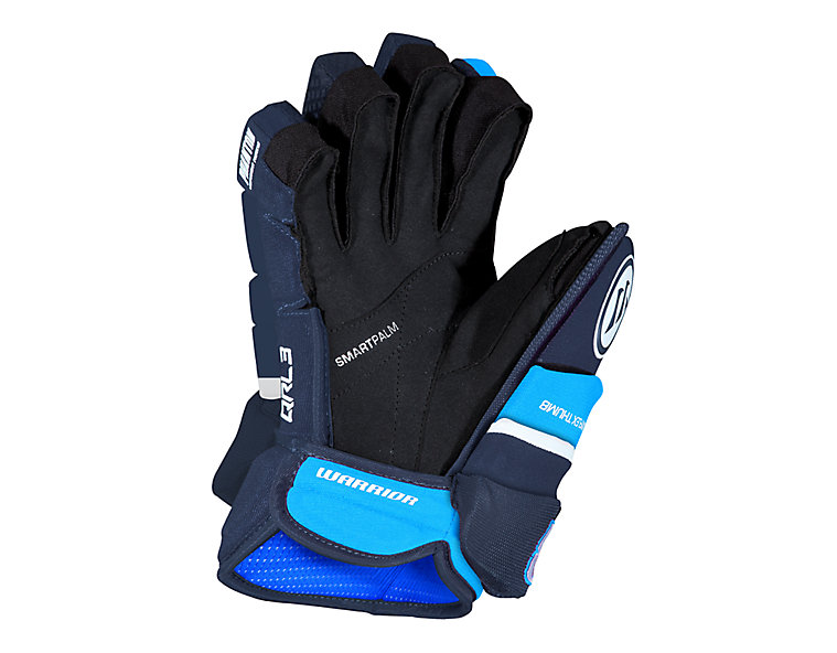 Covert QRL3 Sr. Glove , Dark Royal with Carolina Blue & White image number 1