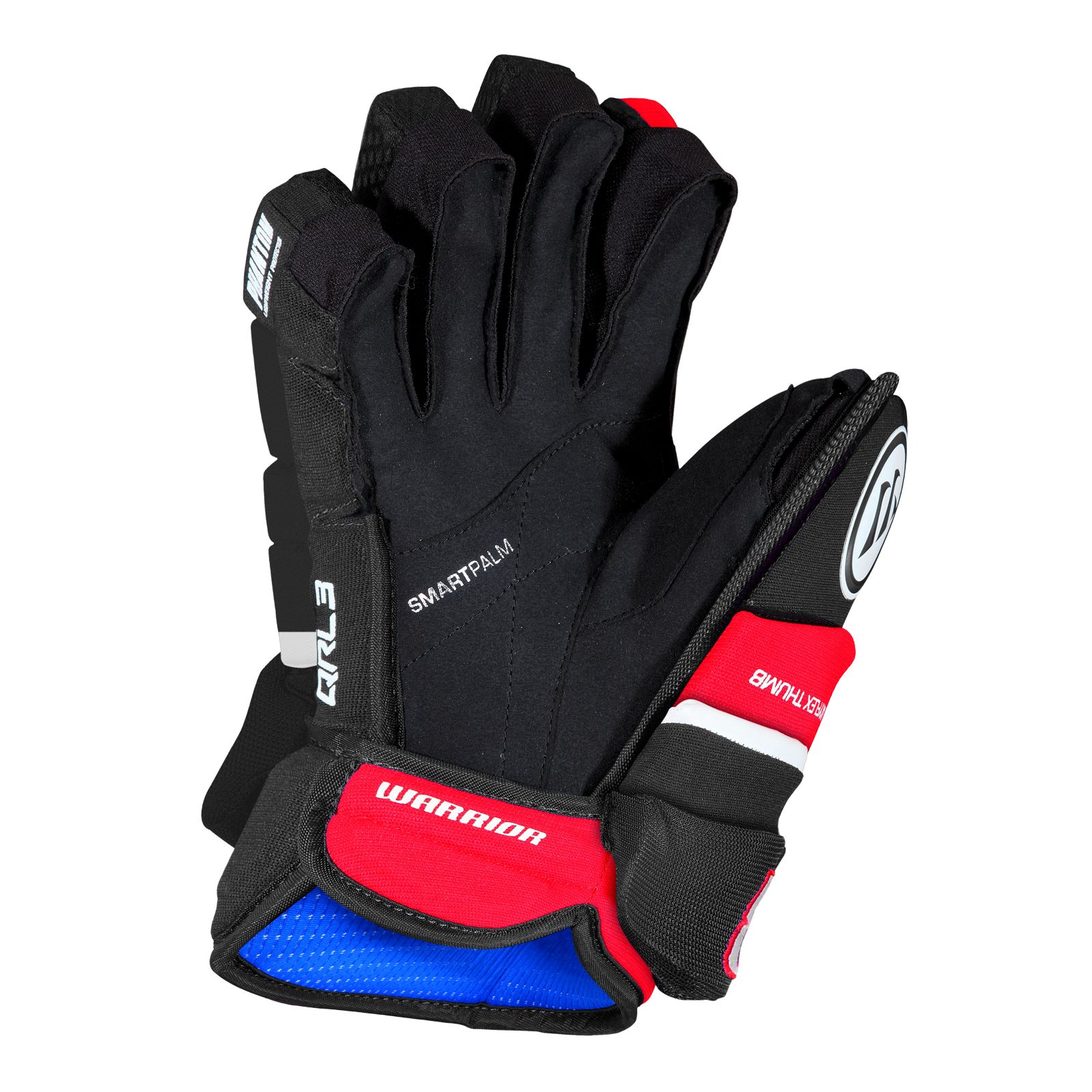 Covert QRL3 Int. Glove , Black with Red & White image number 1