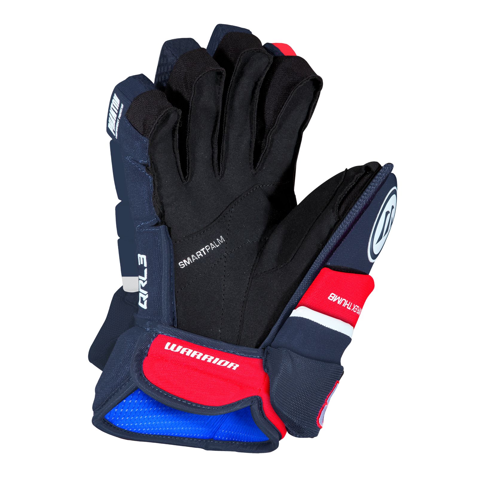 Covert QRL3 Sr. Glove , Navy with Red & White image number 1