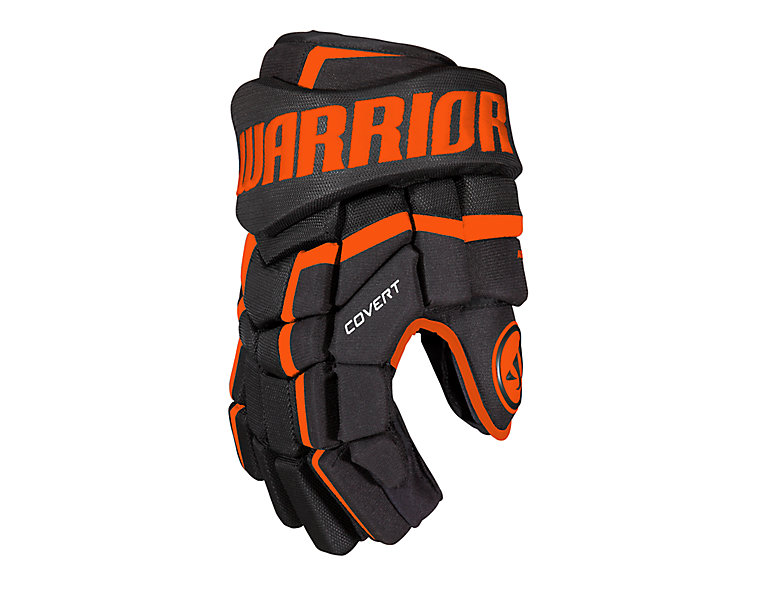 Covert QRL4 Int. Glove , Black with Orange image number 0