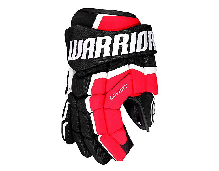 Covert QRL4 Int. Glove , Black with Red & White image number 0