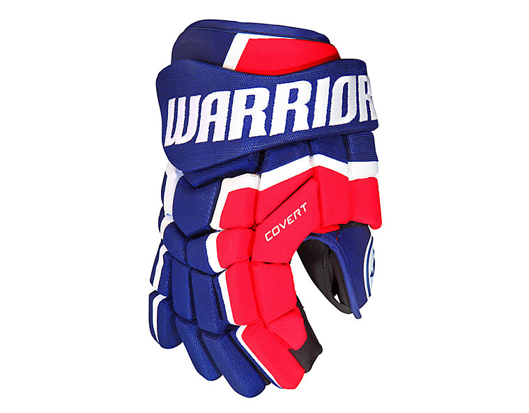 Covert QRL4 Int. Glove , Royal Blue with Red image number 0