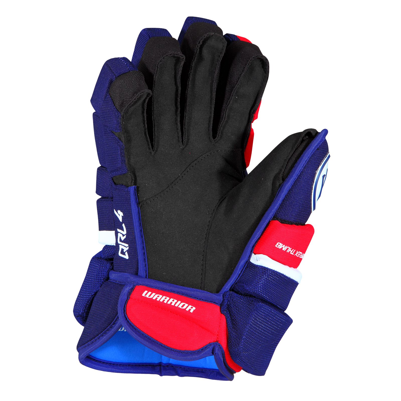 Covert QRL4 Sr. Glove , Royal Blue with Red image number 1