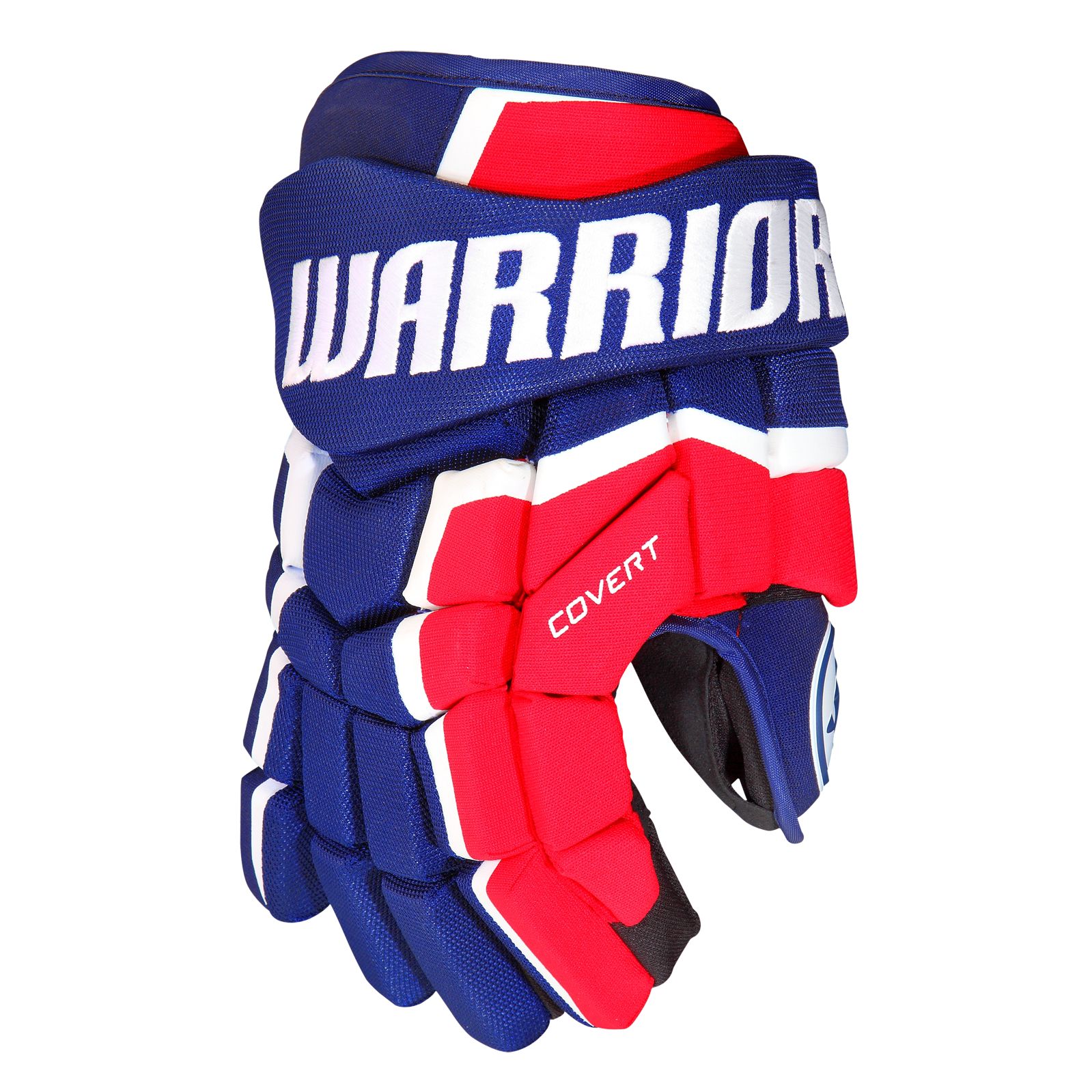 Covert QRL4 Sr. Glove , Royal Blue with Red image number 0