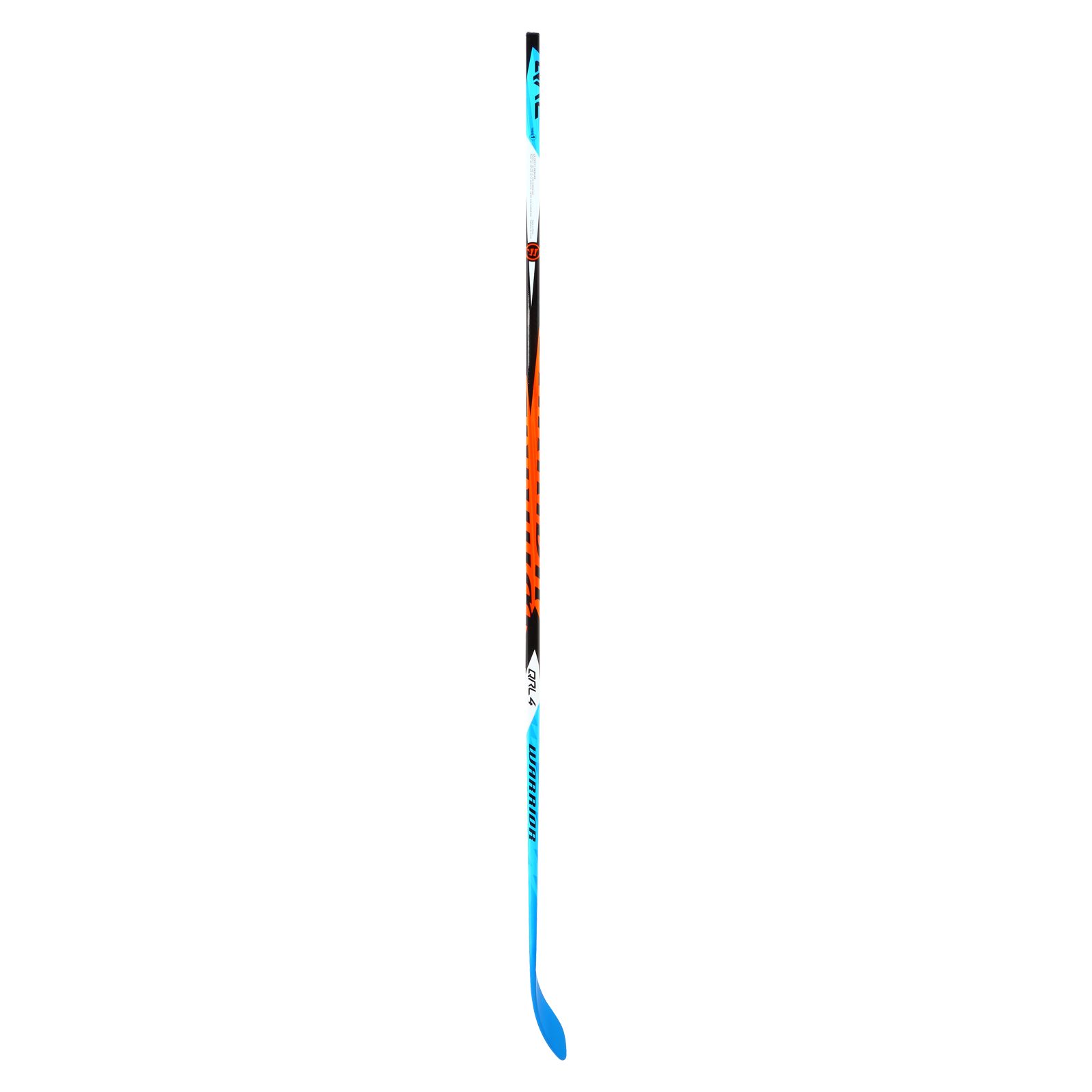 COVERT QRL4 JUNIOR GRIP HOCKEY STICK, Carolina Blue with Black & Orange image number 2