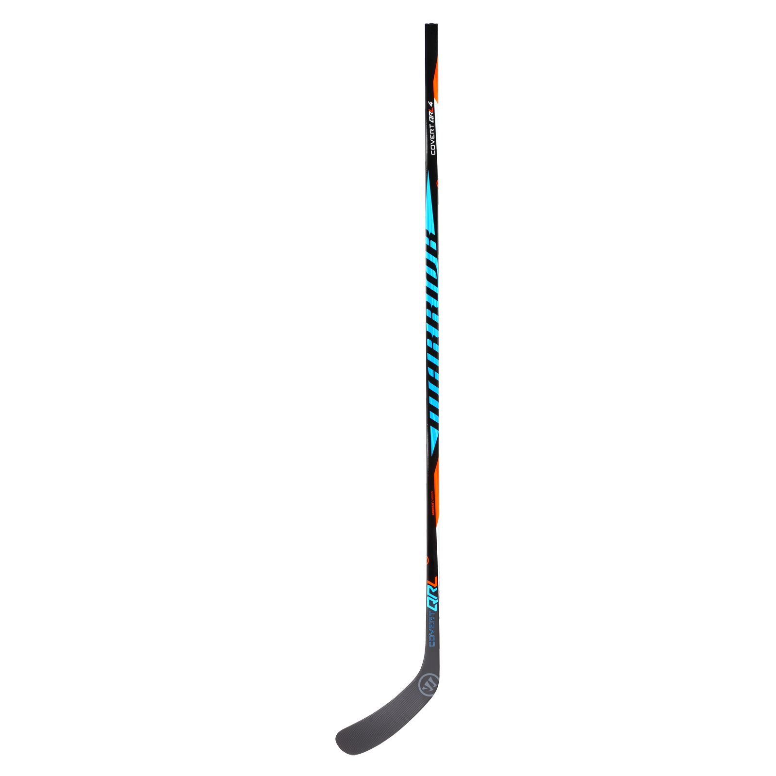 COVERT QRL4 SENIOR GRIP HOCKEY STICK, Black with Carolina Blue & Orange image number 1
