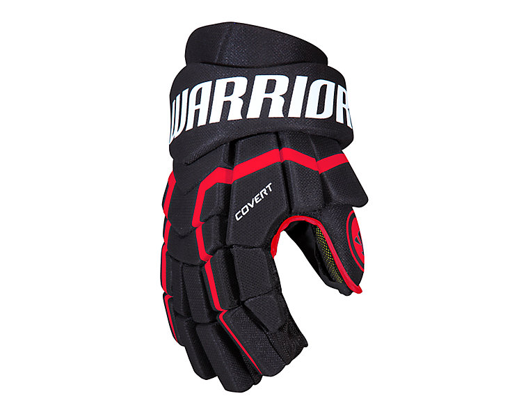 Covert QRL5 Int. Glove , Black with Red & White image number 0