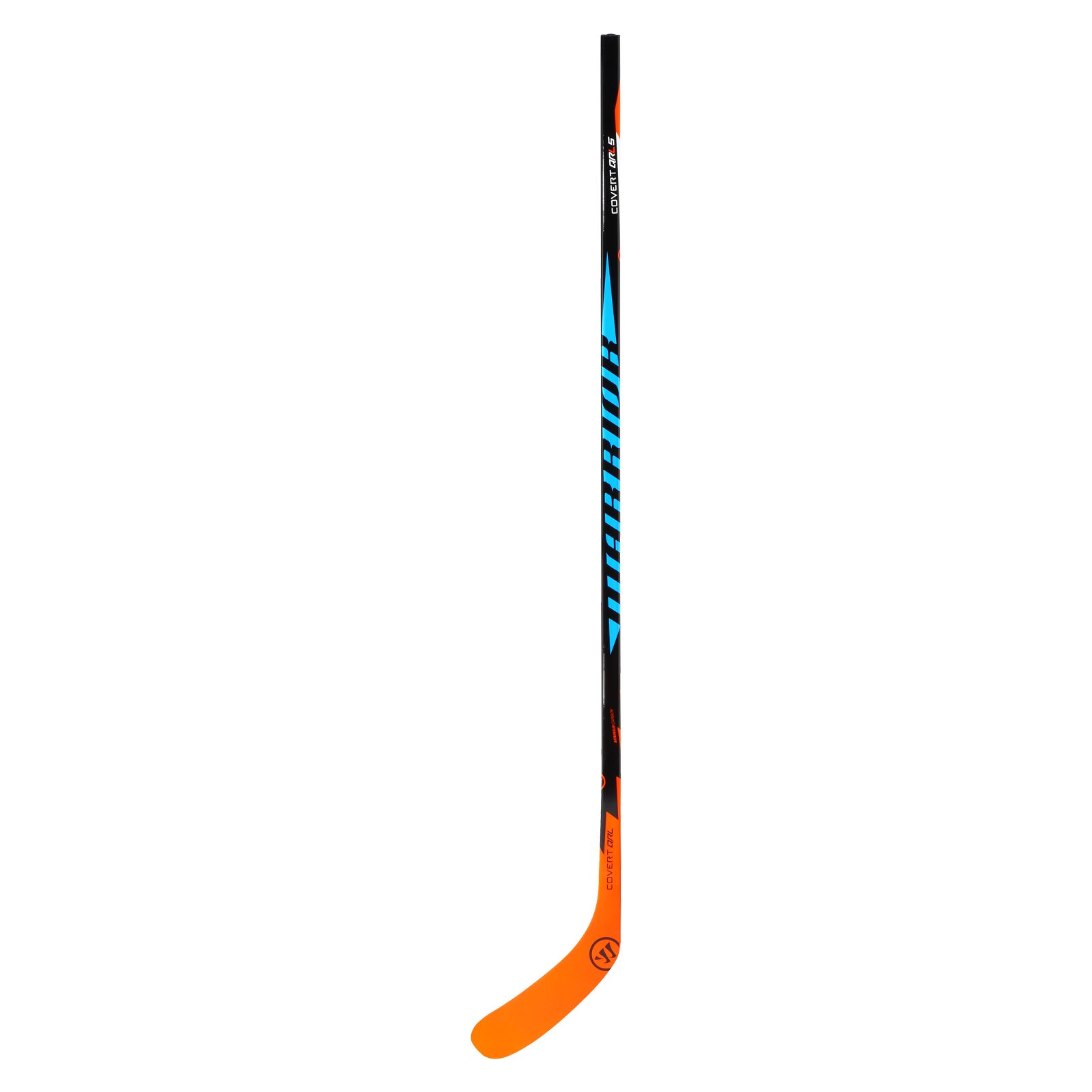 COVERT QRL5 JUNIOR GRIP HOCKEY STICK, Orange with Black & Carolina Blue image number 1