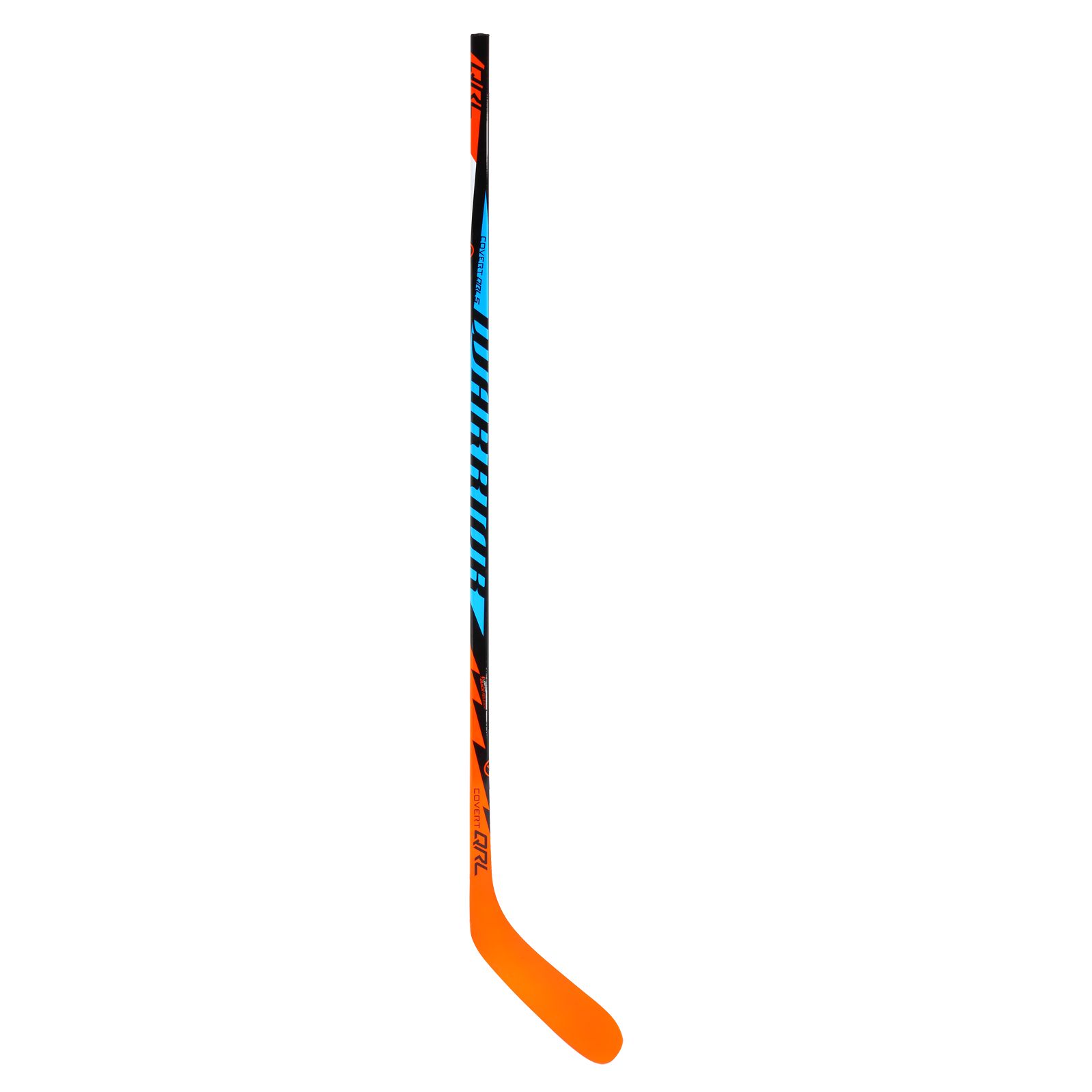 COVERT QRL5 JUNIOR GRIP HOCKEY STICK, Orange with Black & Carolina Blue image number 0