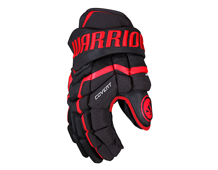 Covert QRL Pro Int. Glove, Black with Red image number 0