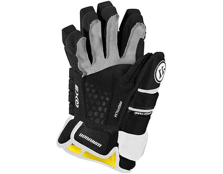 Alpha QX3 JR Glove, Black with White image number 1