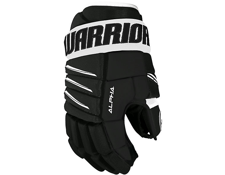 Alpha QX3 JR Glove, Black with White image number 0