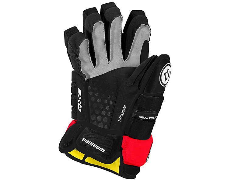 Alpha QX3 JR Glove, Black with Red image number 1