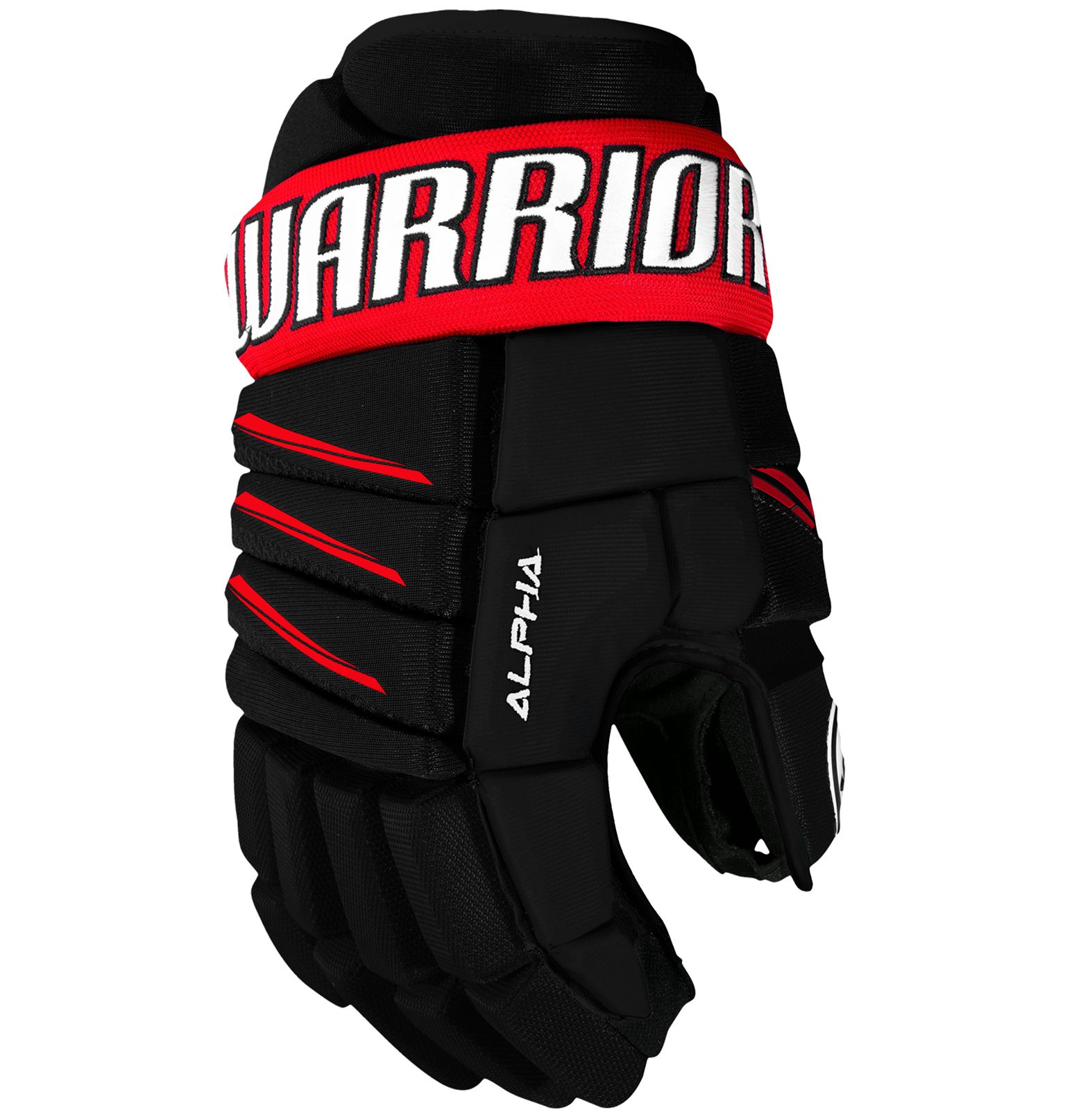 Alpha QX3 JR Glove, Black with Red image number 0