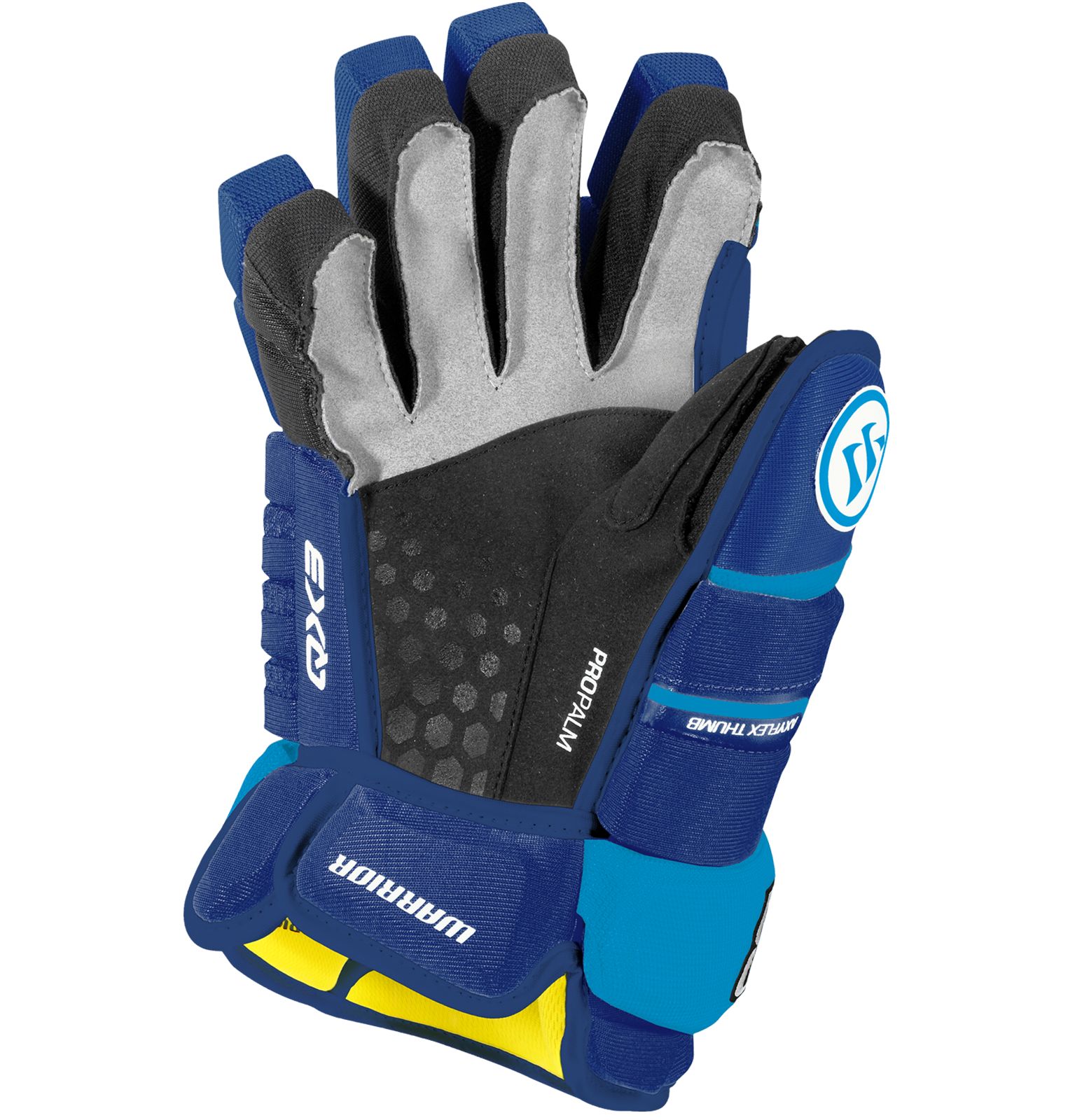 Alpha QX3 JR Glove, Dark Royal with Carolina Blue image number 1