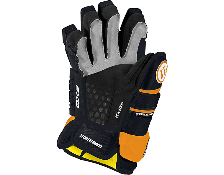 Alpha QX3 JR Glove, Navy with Athletic Gold image number 0