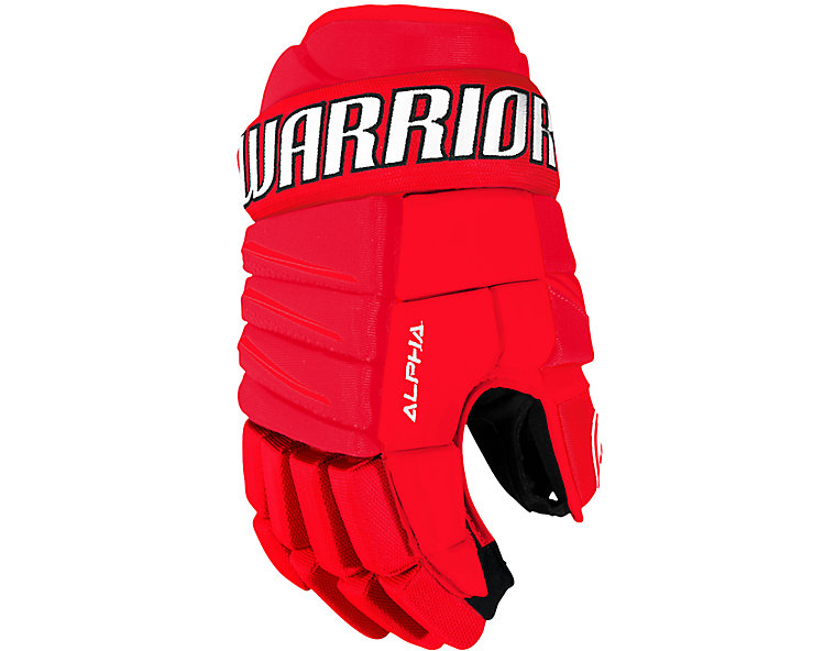 Alpha QX3 JR Glove, Red with White image number 0