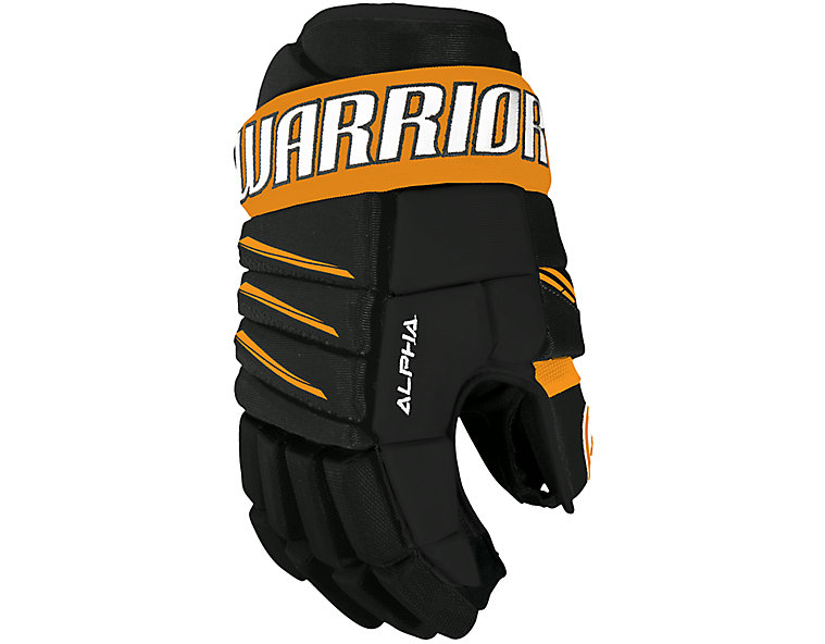 Alpha QX3 SR Glove, Black with Athletic Gold image number 0
