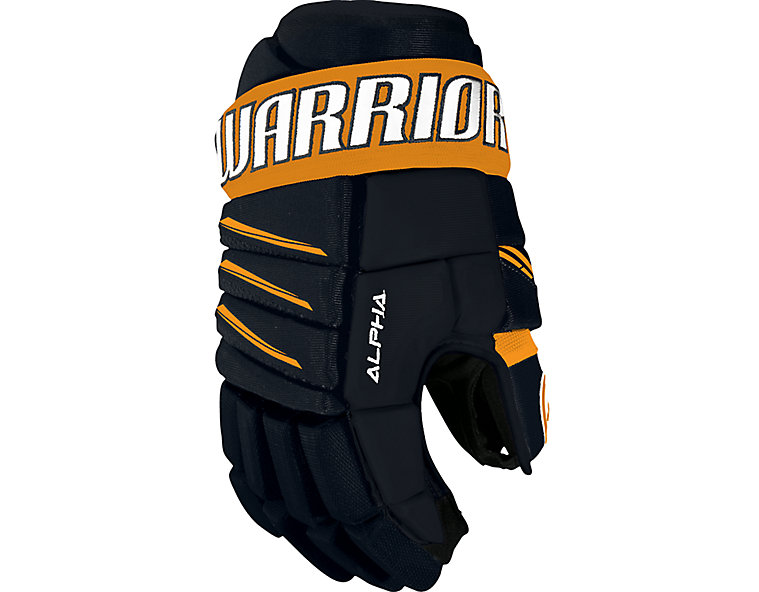 Alpha QX3 SR Glove, Navy with Athletic Gold image number 0