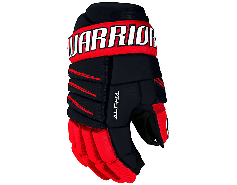 Alpha QX3 YTH Glove, Navy with Red image number 0
