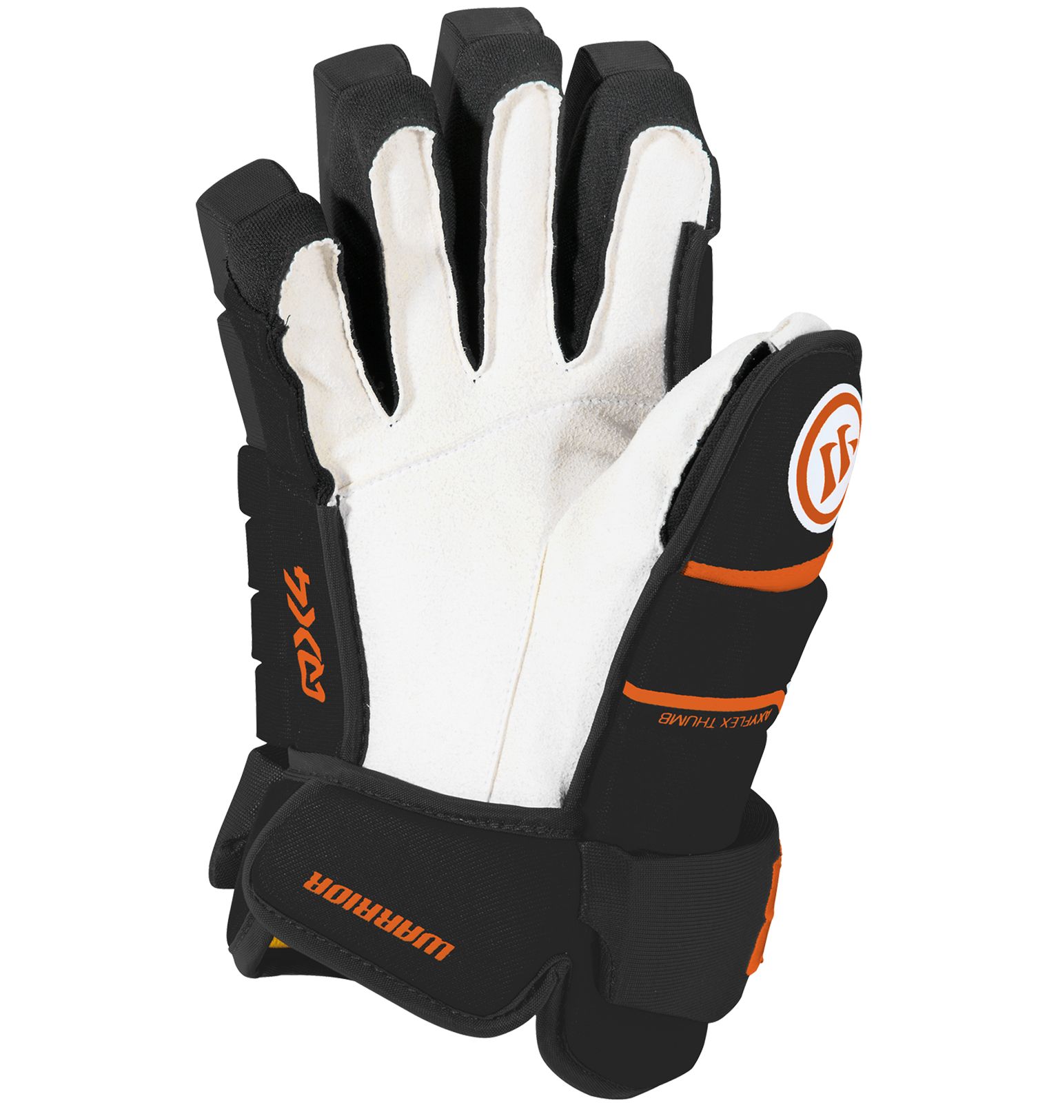 Alpha QX4 JR Glove, Black with Orange image number 1