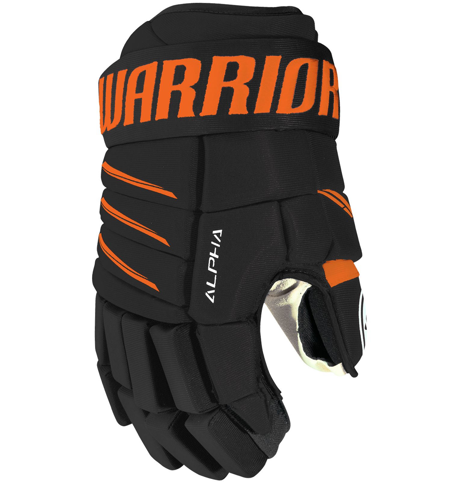 Alpha QX4 JR Glove, Black with Orange image number 0