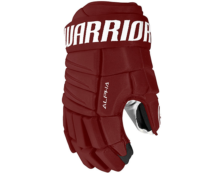 Alpha QX4 JR Glove, Maroon image number 0