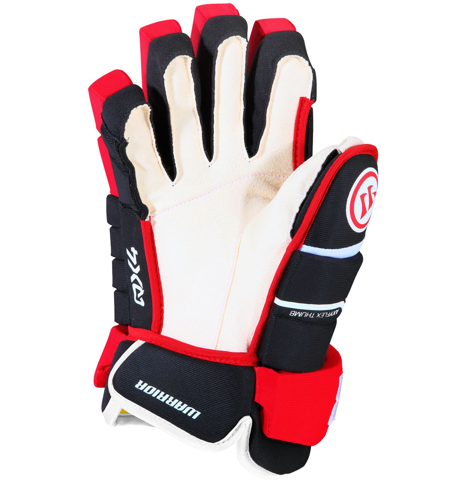 Alpha QX4 JR Glove, Navy with Red & White image number 1