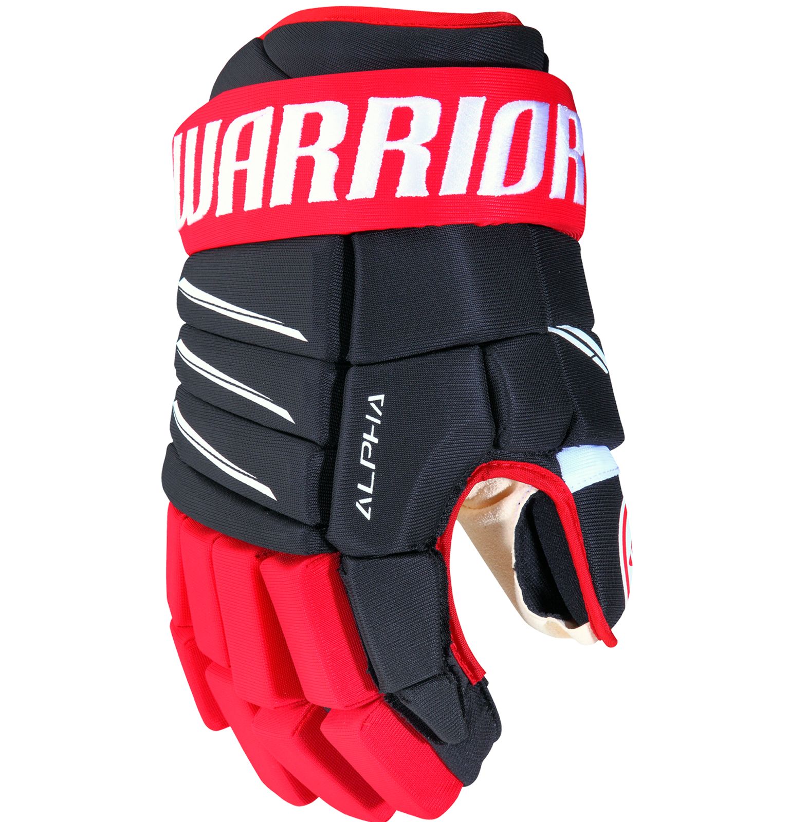 Alpha QX4 JR Glove, Navy with Red & White image number 0