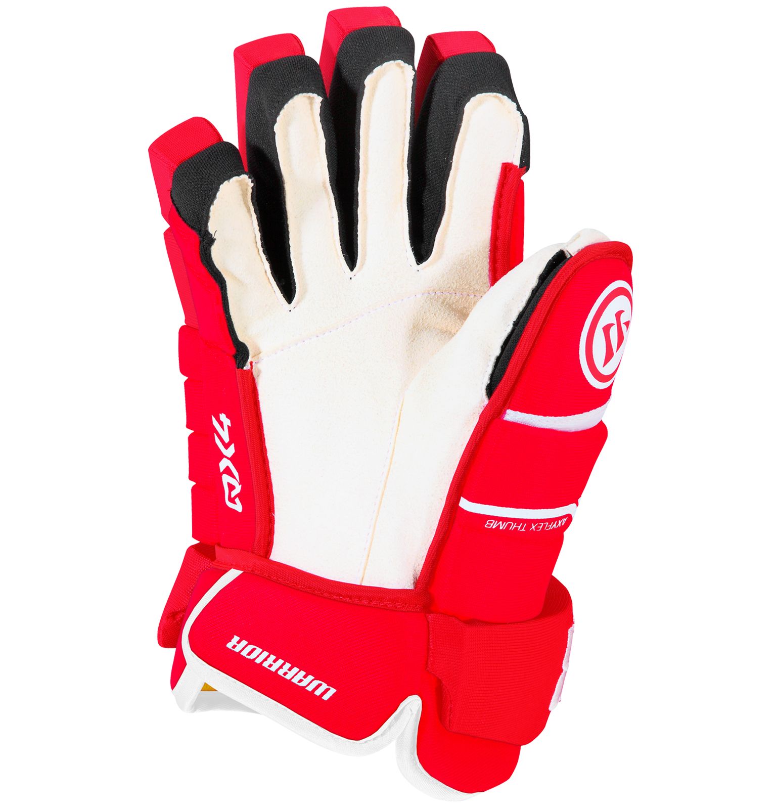 Alpha QX4 JR Glove, Red with White image number 1