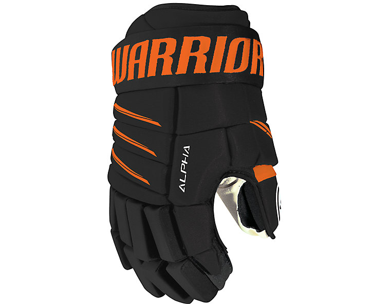 Alpha QX4 SR Glove, Black with Orange image number 0