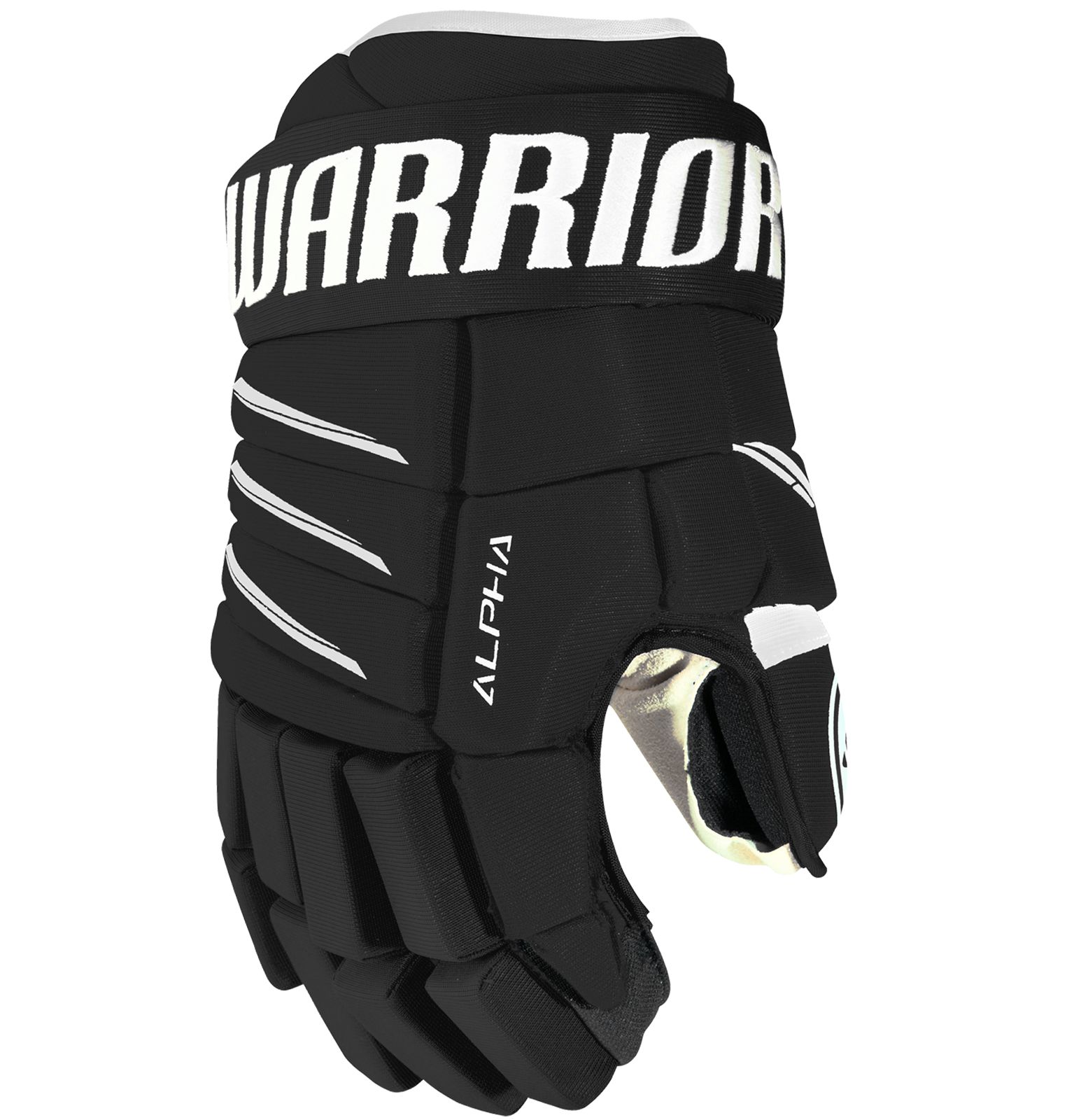 Alpha QX4 SR Glove, Black with White image number 0