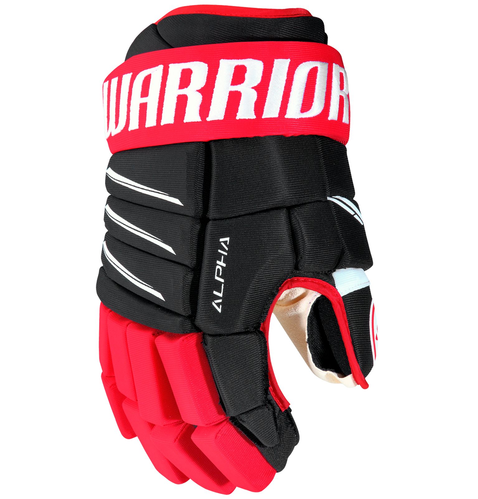 Alpha QX4 SR Glove, Black with Red & White image number 0