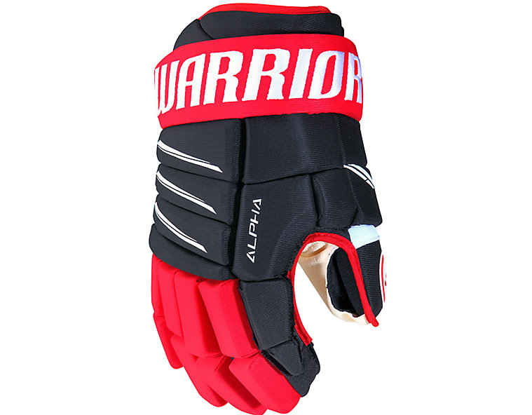 Alpha QX4 SR Glove, Navy with Red & White image number 0