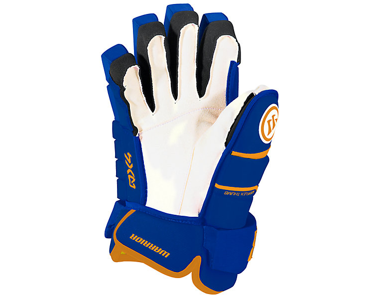 Alpha QX4 SR Glove, Royal Blue with Athletic Gold image number 1