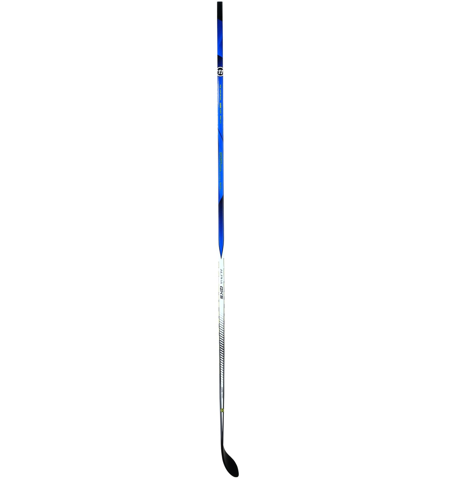 Alpha QX5 SR Grip, Black with Yellow & Blue image number 2